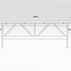 5 Tonne Trestle 2400mm DRW1