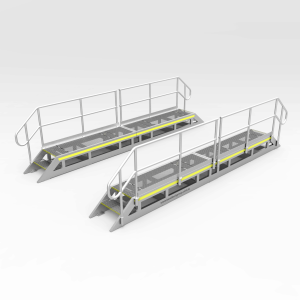 Aluminium Belt Splicing Access Walkway FR