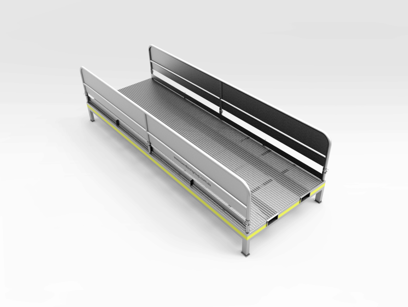 Aluminium Lower Conveyor Access Platform FL