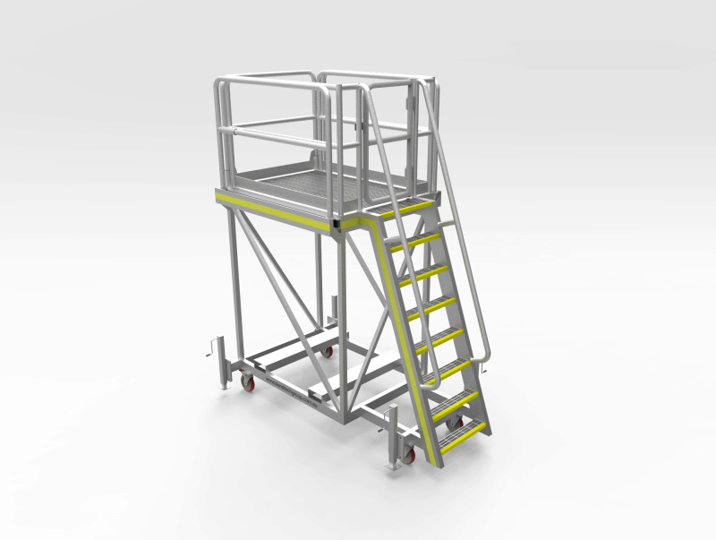 CAT 777F Water Cart Access Platform FL