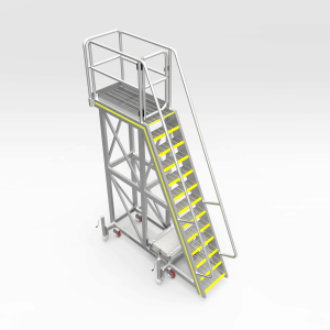 CAT 793F ALUMINIUM ACCESS PLATFORM TO CHASSIS RAIL FL