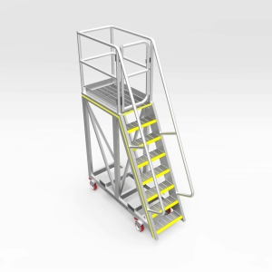 CAT 793F Aluminium Access Platform to Acumalators and Rear Struts FL