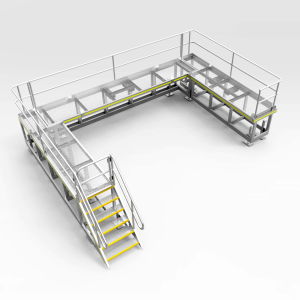 FACE SHOVEL BUCKET REPAIR PLATFORM 1.3M FL