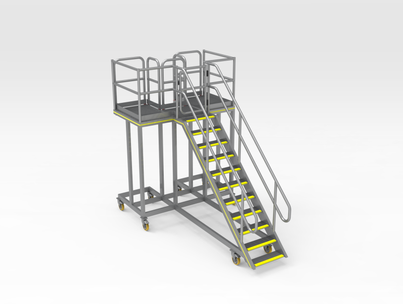 5501773 Komatsu 930E Strut Platform LH1