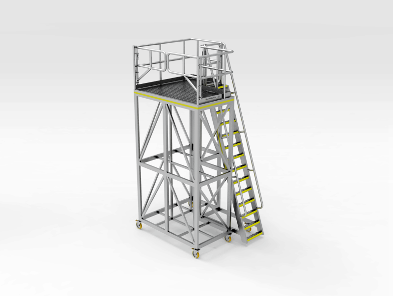 DUMP TRUCK ACCESS PLATFORM FL