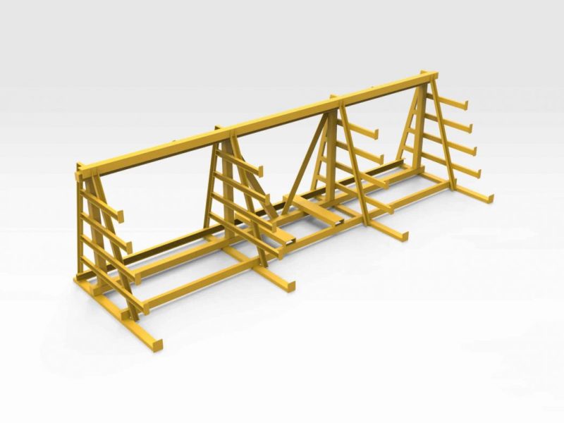 5502089 Steel Pipe Rack