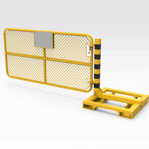 5502072 Mobile Pedestrian Gate 2449mm - CLOSED RH