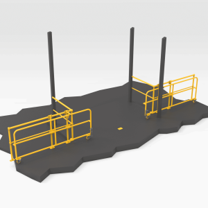 5502379 Forklift Entrance Gate - Open FL