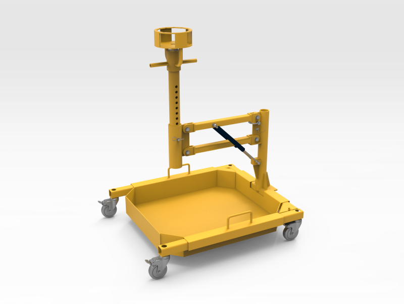 5503477 - 830E Hydraulic Filter Removal Stand - Top1 FR