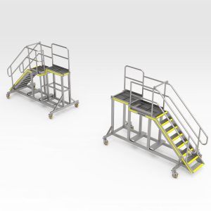 5504720 Komatsu 730E Lift Cylinder Pin Access Platform Set