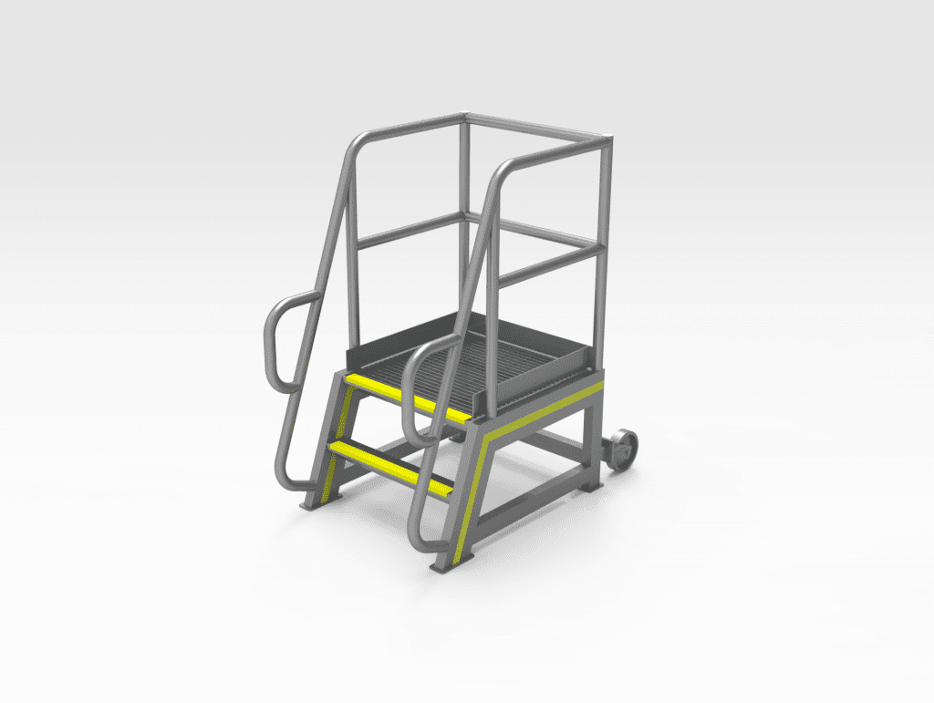 5504748 - CUSTOM ACCESS STEP PLATFORM 580MM H RH