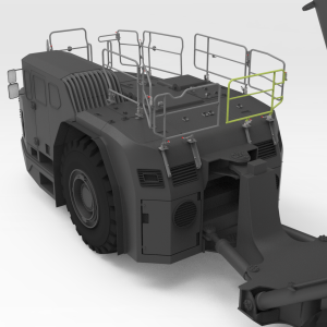 5512677 TH663 SANDVIK Rear Low Folding