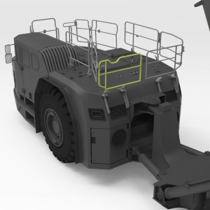 5522677 TH663 SANDVIK Rear Low Folding