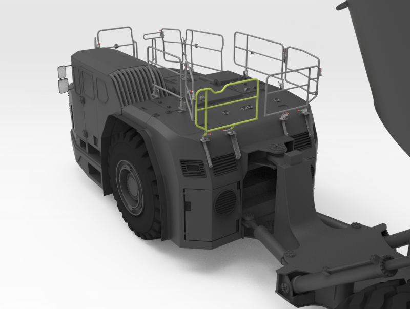 5522677 TH663 SANDVIK Rear Low Folding