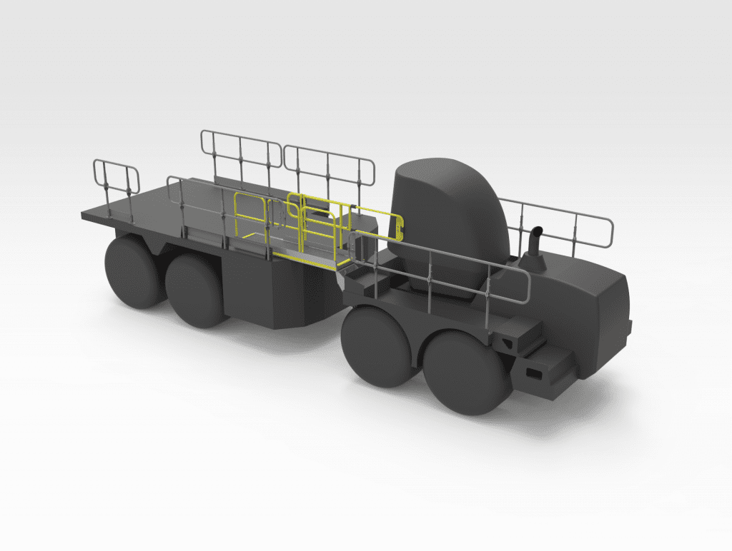 5504997 Rhino Walkway Step Deployed LH