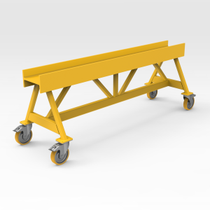 5505236 5 TONNE TRESTLE WITH WHEELS 2400MM W X 900MM H LH