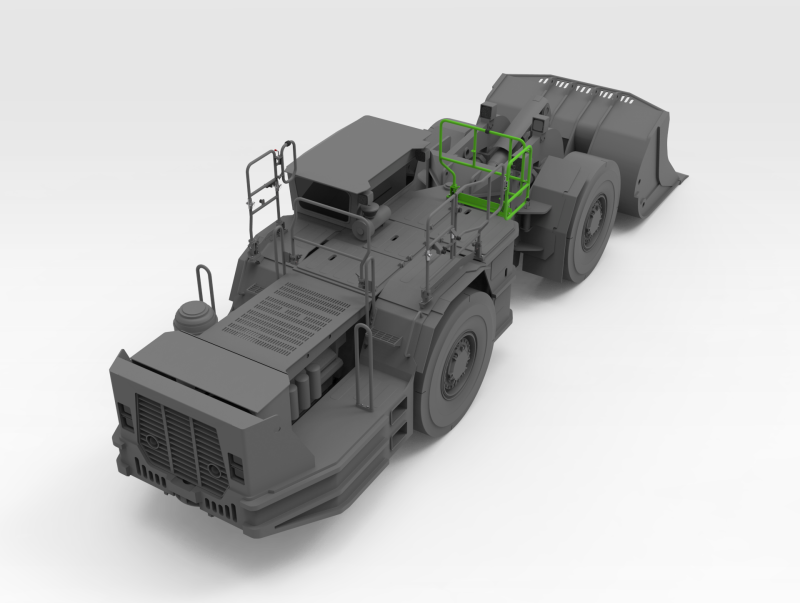 5606834 CAT R1600G Isometric