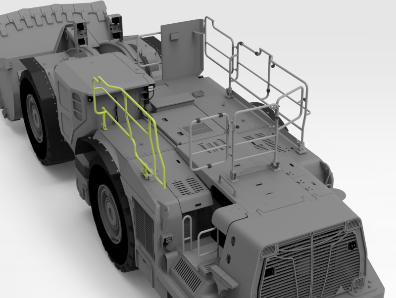 5600583 Sandvik LH517i BEYOND Handrail 22