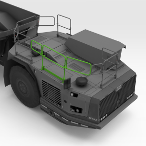 5600168 Epiroc MT42 Handrail Isometric