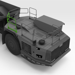 5600169 Epiroc MT42 Handrail Isometric